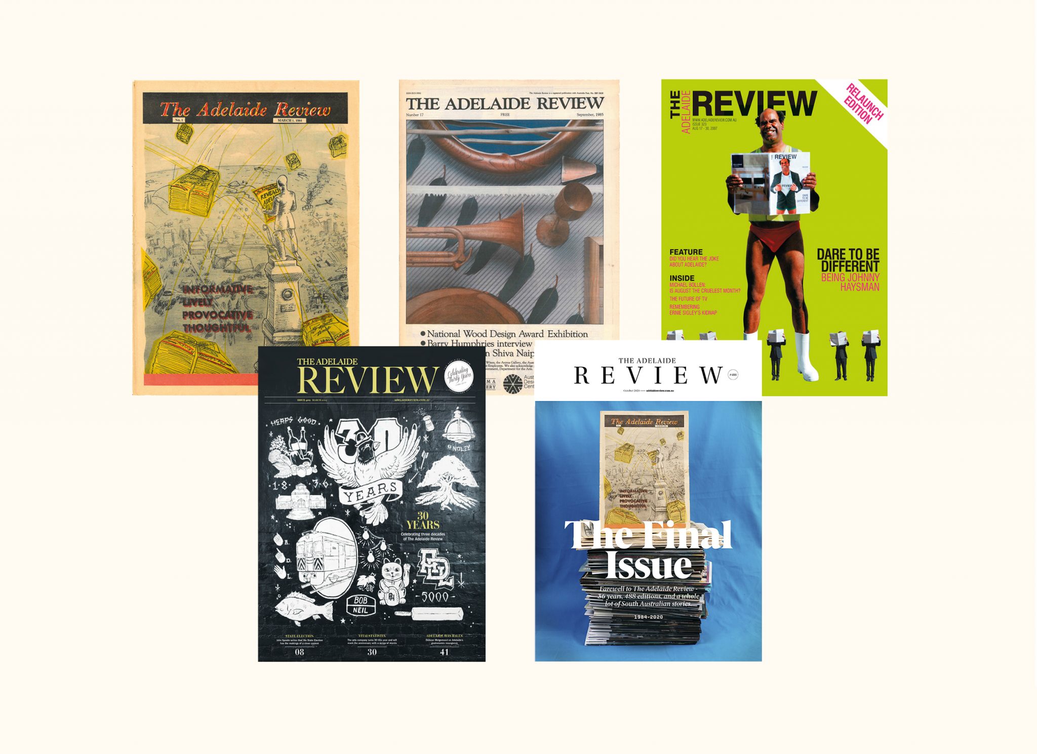 Прощание с The Adelaide Review — 1984–2020